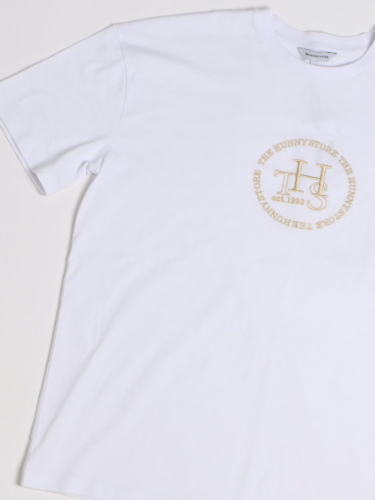 'THE HUNNY STORE' Logo Tee - White
