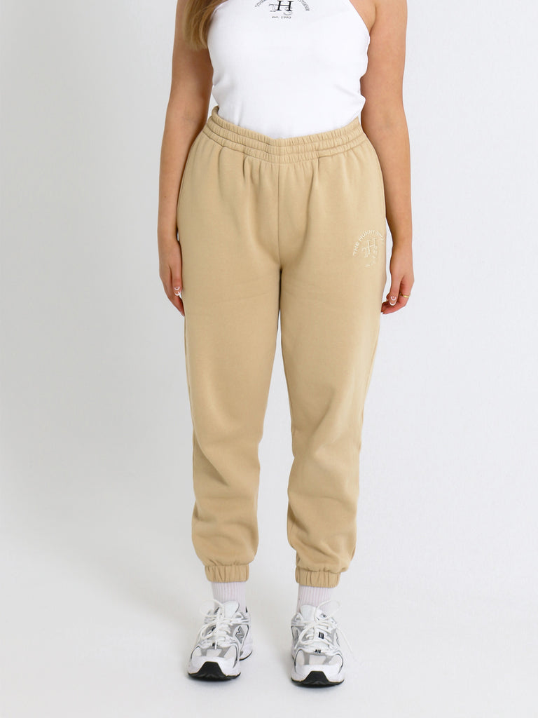 ‘THE HUNNY STORE’ Tapered Jogger - Stone